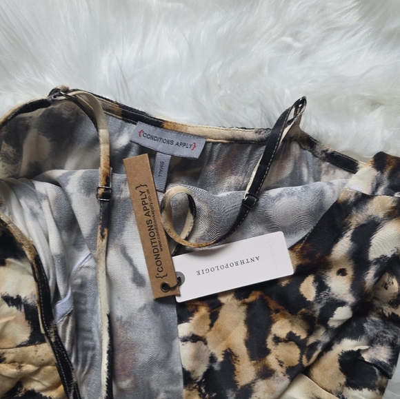 New Anthropologie Conditions Apply Midi Dress Small - Picture 9 of 12